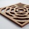 Ekena Millwork Extra Small Edinburg Decorative Fretwork Wood Wall Panels, Red Oak, 7 3/8"W x 7 3/8"H x 3/8"T WALW08X08X0375EBGRO - alternate 2